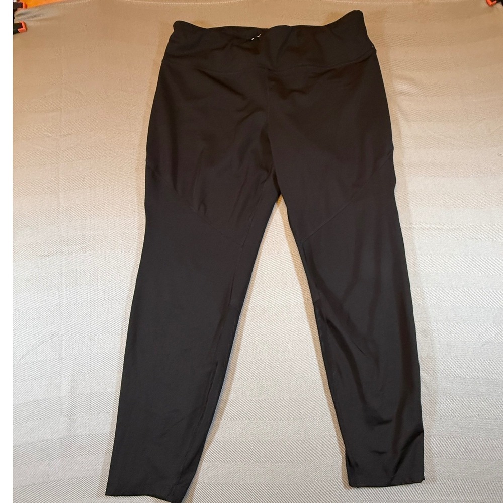 Avia Womens High Waisted Activewear Leggings Black Soot XL 16-18 AVL19127 2581